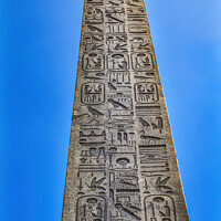 Buy canvas prints of Ancient Egyptian Obelisk Place de la Concorde Paris France by William Perry