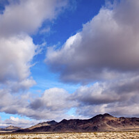 Buy canvas prints of Desert Cloudscape California by William Perry