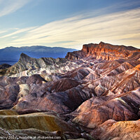 Buy canvas prints of Zabriskie Point Manly Beacon Death Valley National by William Perry