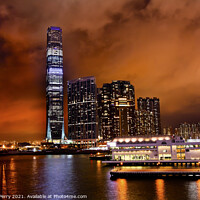 Buy canvas prints of International Commerce Center ICC Building Kowloon Hong Kong Har by William Perry
