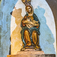 Buy canvas prints of Shrine Our Lady Leche Mission Saint Augustine Florida by William Perry