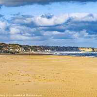 Buy canvas prints of Five Mile Omaha D-day Landing Beach Normandy France by William Perry