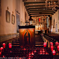 Buy canvas prints of Guadalupe Shrine Serra Chapel Mission San Juan Capistrano Califo by William Perry