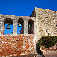 Buy canvas prints of Bells Mission San Juan Capistrano Ruins California by William Perry