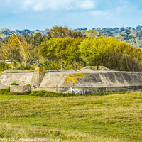 Buy canvas prints of German Artillery Battery Behind Utah D-day Beach Normandy France by William Perry