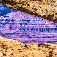 Buy canvas prints of Mesa Arch Rock Canyonlands National Park Moab Utah  by William Perry