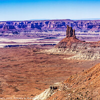 Buy canvas prints of Candlestick Tower Overlook Canyonlands National Park Moab Utah  by William Perry