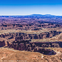 Buy canvas prints of Buck Canyon Overlook Canyonlands National Park Moab Utah  by William Perry