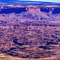 Buy canvas prints of Buck Canyon Overlook Canyonlands National Park Moab Utah  by William Perry
