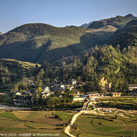 Buy canvas prints of Rural Chinese Village Guizhou China by William Perry