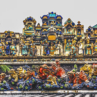 Buy canvas prints of Ceramic Figures Dragons Chen Taoist Temple Guangzhou Guangdong P by William Perry