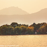 Buy canvas prints of Xiaoying Island West Lake Hangzhou Zhejiang China by William Perry