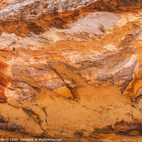 Buy canvas prints of Colorful Canyon Wall Outer Siq Petra Jordan by William Perry