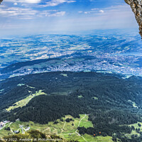 Buy canvas prints of Dragon Trail View Mount Pilatus Lucerne Switzerland by William Perry