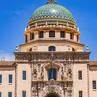 Buy canvas prints of City Hall Tucson Arizona by William Perry