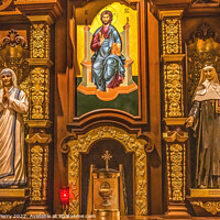 Buy canvas prints of Sacraments Chapel St Augustine Cathedral Tucson Arizona by William Perry