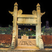 Buy canvas prints of Ancient Altar Circle and Temple of Sun Beijing China Night by William Perry