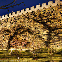 Buy canvas prints of Ming City Wall Ruins Park Shadows Beijing China  by William Perry