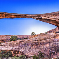 Buy canvas prints of Landscape Arch Sunset Devils Garden Arches National Park Moab Ut by William Perry