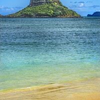 Buy canvas prints of Chinaman's Hat Island Kualoa Park Kaneohe Bay Oahu Hawaii by William Perry