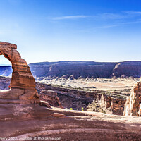 Buy canvas prints of Delicate Arch Rock Canyon Arches National Park Moa by William Perry