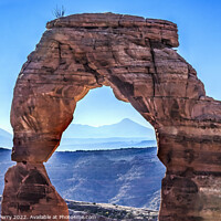Buy canvas prints of Delicate Arch Rock Canyon Arches National Park Moa by William Perry