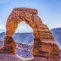 Buy canvas prints of Delicate Arch Arches National Park Moab Utah by William Perry