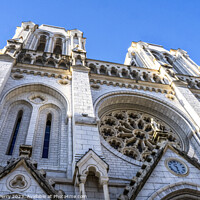 Buy canvas prints of Basilica Notre Dame de Nice Church Nice France by William Perry