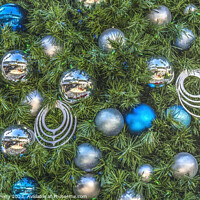 Buy canvas prints of Colorful Christmas Tree Decorations Honolulu Hawaii by William Perry