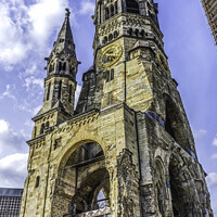 Buy canvas prints of Kaiser Wilhelm Memorial Church Berlin Germany by William Perry
