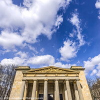 Buy canvas prints of Neue Wache Memorial West Berlin Germany by William Perry