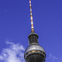 Buy canvas prints of East German TV Tower Alexanderplatz Berlin Germany by William Perry