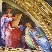 Buy canvas prints of Kings Fresco Basilica Santa Maria Maggiore Rome Italy. by William Perry