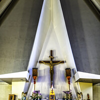 Buy canvas prints of Altar St Augustine By the Sea Catholic Church Honolulu Hawaii by William Perry