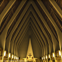 Buy canvas prints of Altar St Augustine By the Sea Catholic Church Honolulu Hawaii by William Perry