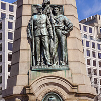 Buy canvas prints of Grand Army Republic Civil War Memorial Washington DC by William Perry