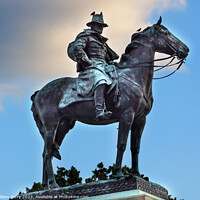 Buy canvas prints of US Grant Statue Civil War Memorial Capitol Hill Washington DC by William Perry