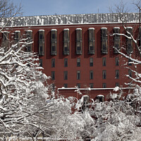 Buy canvas prints of Court of Appeals Federal Circuit Snowy Washington DC by William Perry