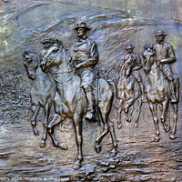 Buy canvas prints of General Sherman Civil War Memorial Washington DC by William Perry