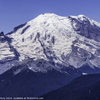 Buy canvas prints of Mount Rainier Crystal Mountain Lookout Pierce County Washington by William Perry