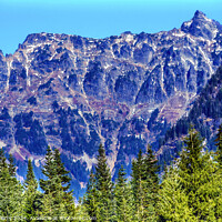 Buy canvas prints of Mount Chikamin Peak Autumn Fall Snoqualme Pass Washington by William Perry