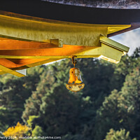 Buy canvas prints of Bell Kinkaku-Ji Golden Pavilion Buddhist Temple Kyoto Japan by William Perry