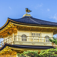 Buy canvas prints of Kinkaku-Ji Golden Pavilion Buddhist Temple Kyoto Japan by William Perry