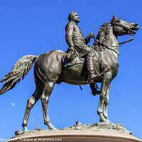 Buy canvas prints of General George Henry Thomas Civil War Statue Washington DC by William Perry