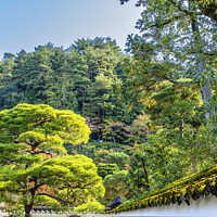 Buy canvas prints of Ginkakuji Silver Pavilion Buddhist Temple Kyoto Japan by William Perry