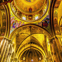 Buy canvas prints of Dome Crusader Church of Holy Sepulchre Jerusalem Israel by William Perry