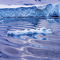 Buy canvas prints of Iceberg Snow Mountains Blue Glaciers Dorian Bay An by William Perry