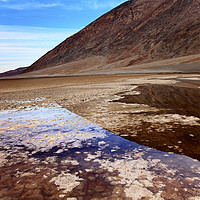 Buy canvas prints of Badwater Death Valley National Park California by William Perry