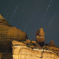 Buy canvas prints of Boynton Red Rock Canyon Stars Sedona Arizona by William Perry