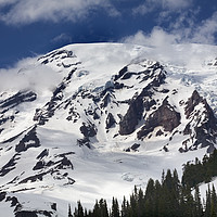 Buy canvas prints of Mount Rainier Paradise Washington by William Perry